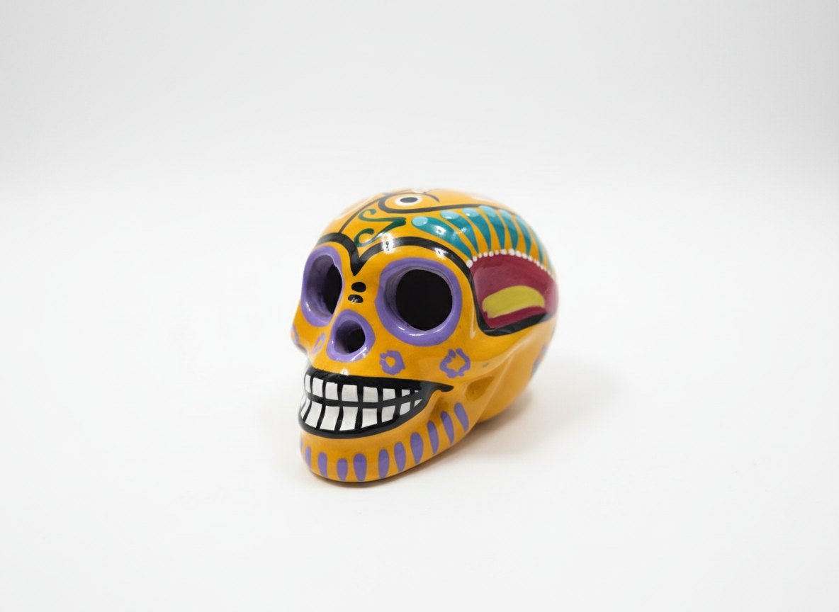 CALAVERAS - CLAY SKULLS