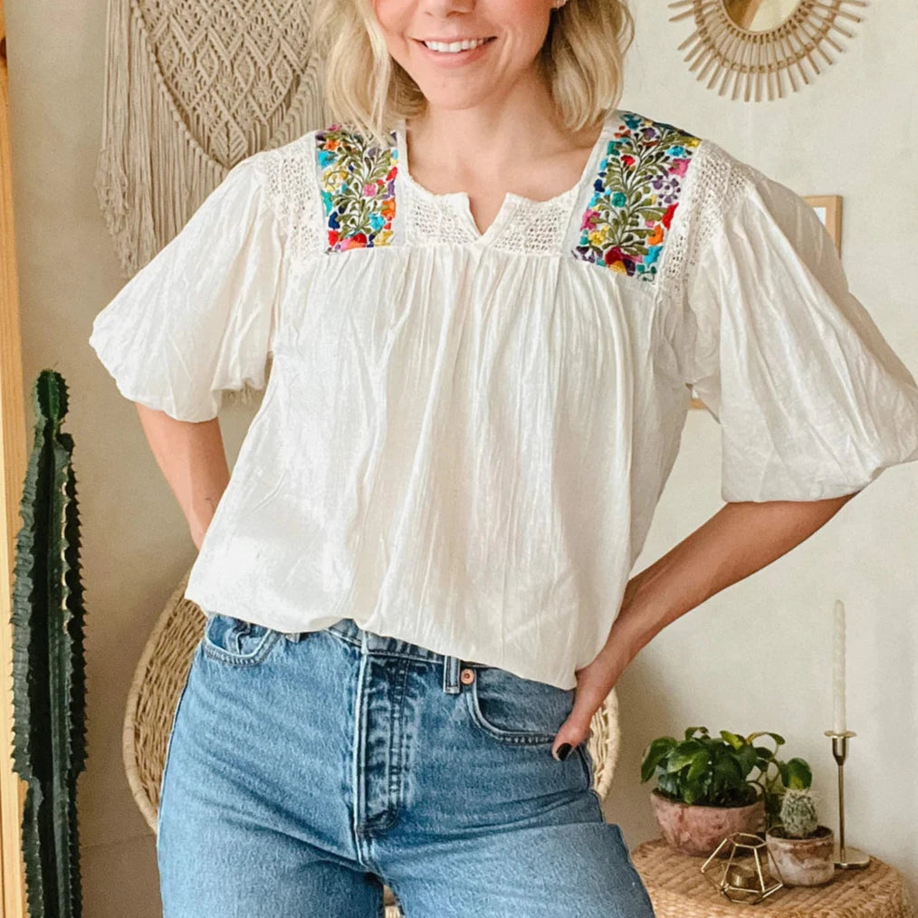 SAN ANTONIA BLOUSE (SHORT SLEEVE)
