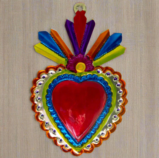 TIN HEART - ART WALL