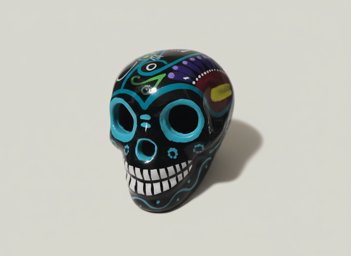 CALAVERAS - CLAY SKULLS