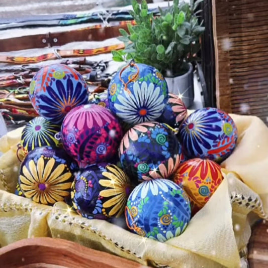 PAPIER MACHE - Christmas Ornaments