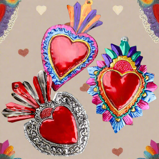 TIN HEART  - ART WALL