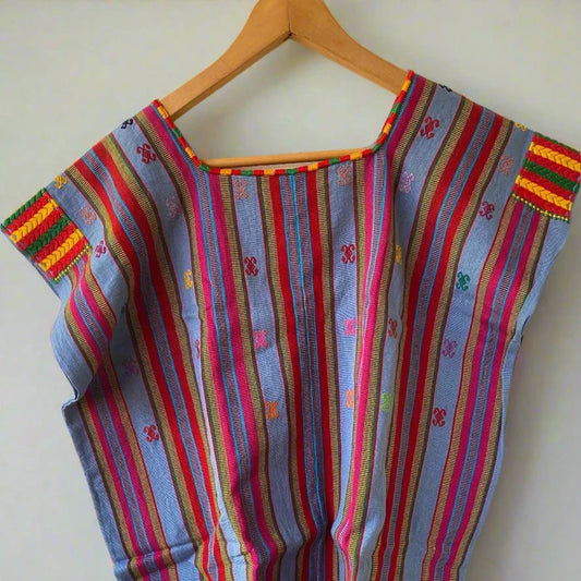 BLOUSE TELAR MEXICANO - HUIPIL MAYA