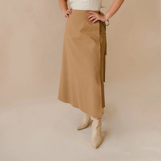 FALDA AMAR - STRAIGHT WRAP SKIRT