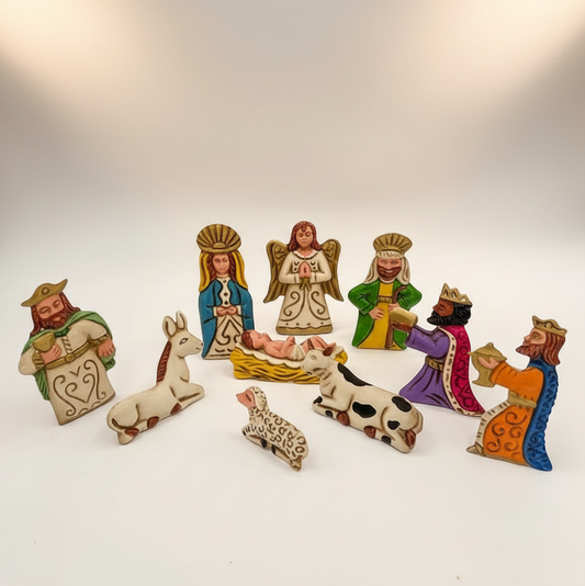 NATIVITY TIN SET - 10 pc