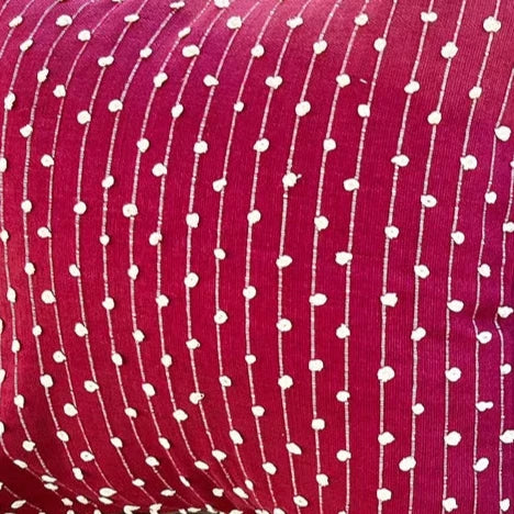 MEXICAN DECORATIVE PILLOW COVER -  KNOTTED