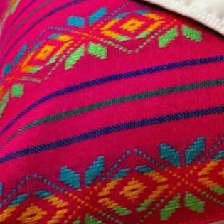 MEXICAN DECORATIVE PILLOW COVER -  Cambaya