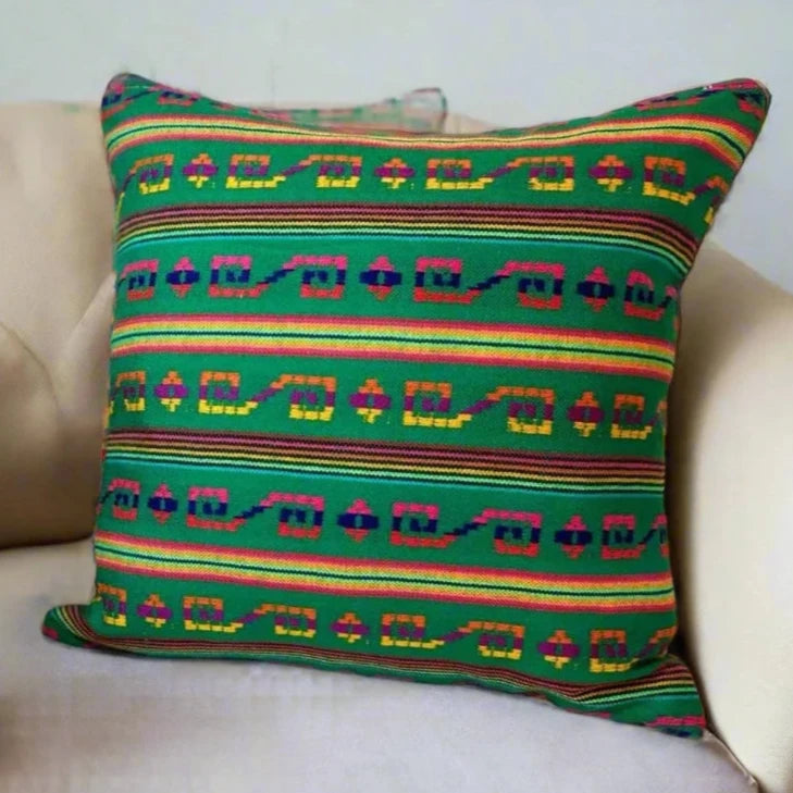 MEXICAN DECORATIVE PILLOW COVER -  Cambaya