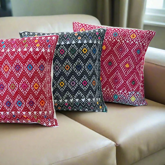 MEXICAN DECORATIVE PILLOW COVER - MAYA